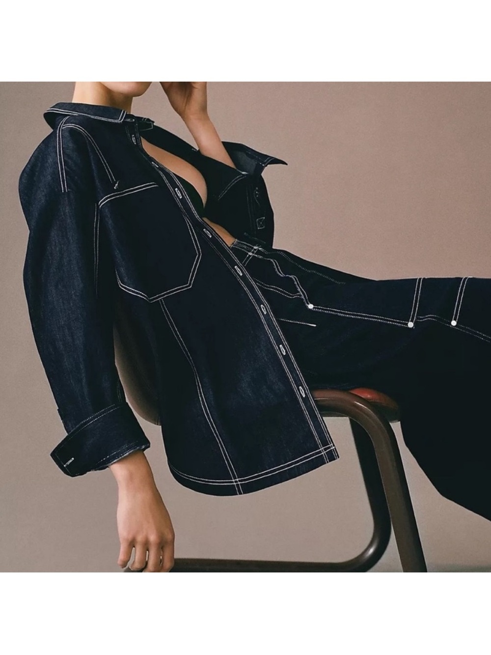 Anthropologie Pilcro‎ Oversized Denim Shirt